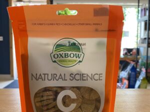 Oxbow, Natural Science Vitamin C, Little critter treats, What the Woof Pet Supplies, Sicamous BC