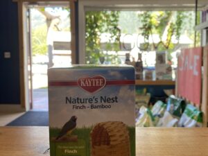 natures Nest, Finch Nest, What the Woof Pet Supplies, Sicamous BC